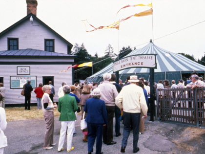 Centrum Mule Barn Tent Theater circa 1990s