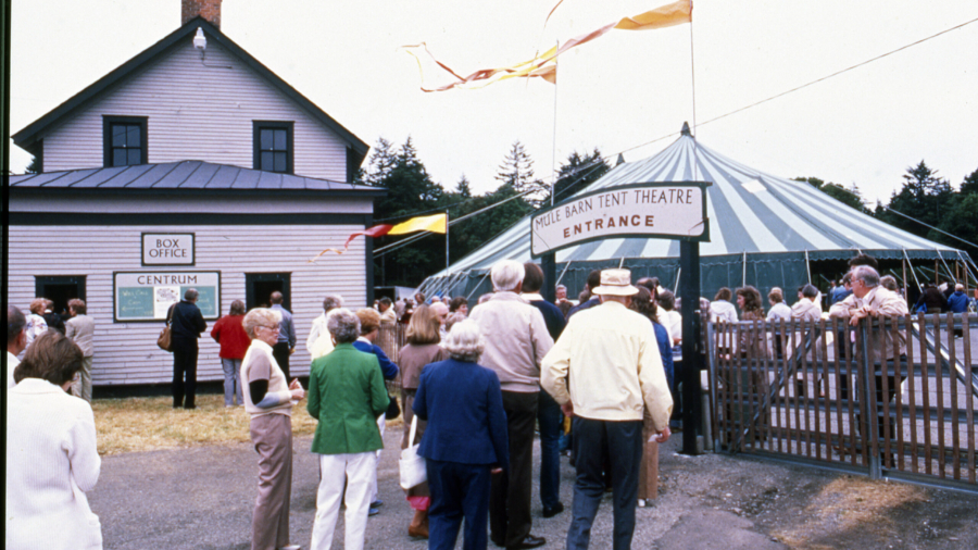 Centrum Mule Barn Tent Theater circa 1990s