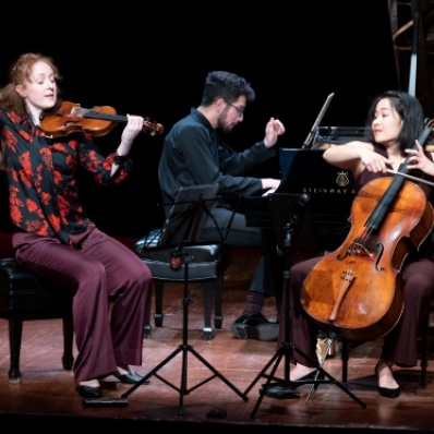 chamber music trio performs at Centrum in Port Townsend