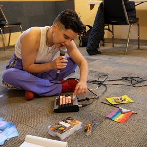youth create music at Centrum art program