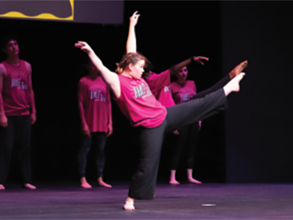 youth dance program at Fort Worden